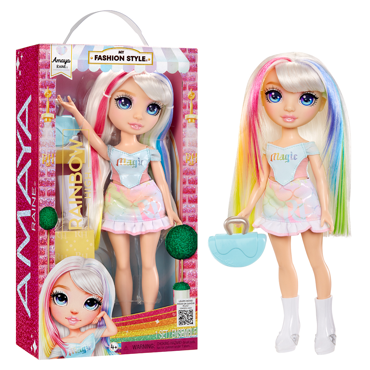 Лялька Rainbow High серії My Fashion Style – Амая — превʼю 10