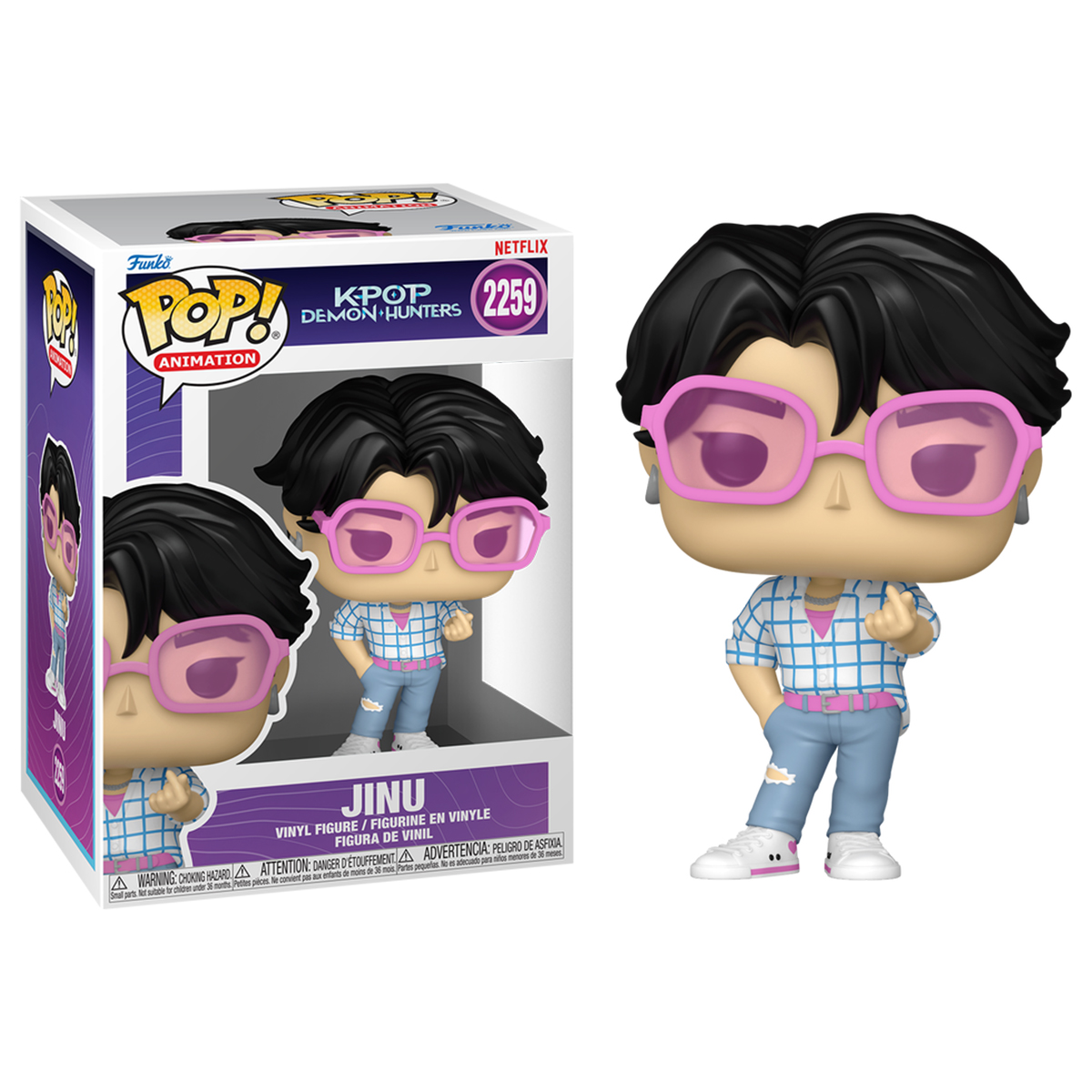 Колекційна ігрова фігурка Demon Slayer K-Pop Jinu Funko - Аніме Різноколірна — превʼю 7