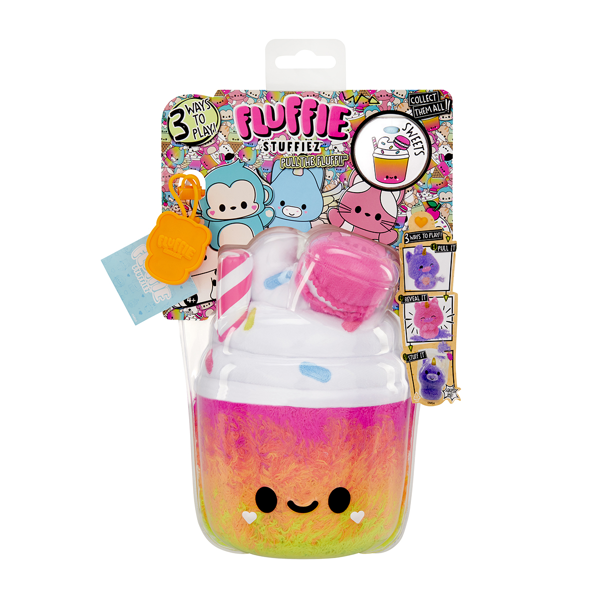 М'яка іграшка-антистрес Fluffie Stuffiez – Фрікшейк Freakshake – Small Plush — превʼю 10