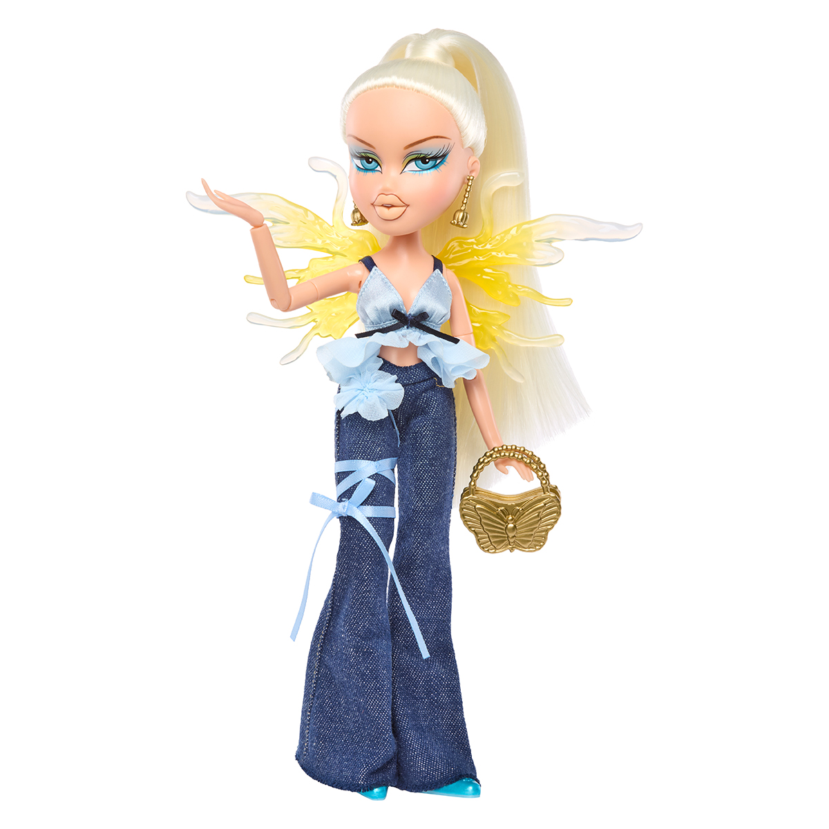 Ігровий набір лялька з крилами Bratz Fashion Pixiez Хлоя 25 см Блондинка — превʼю 10