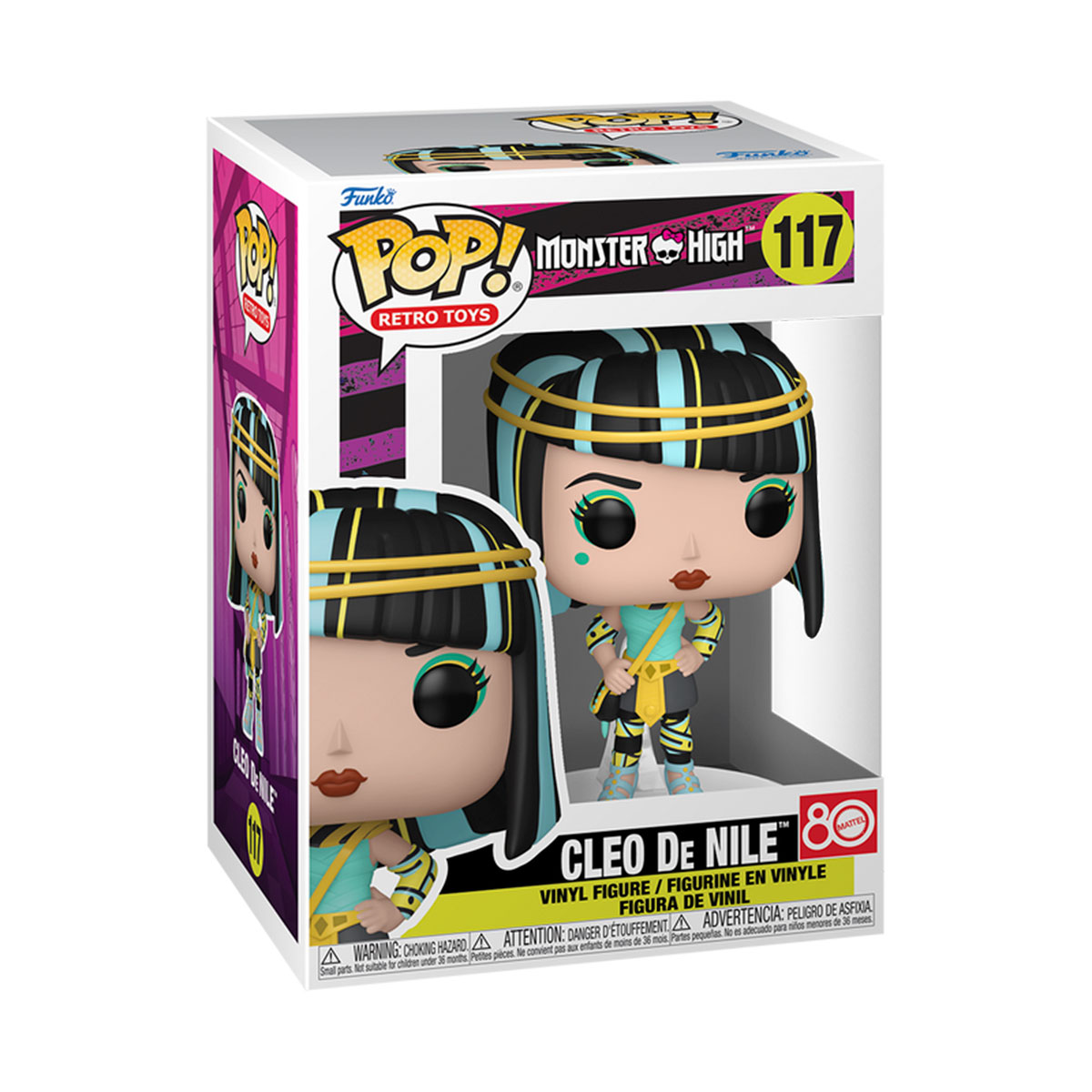 Колекційна ігрова фігурка Monster High - Cleo Funko POP яскрава фігурка — превʼю 3