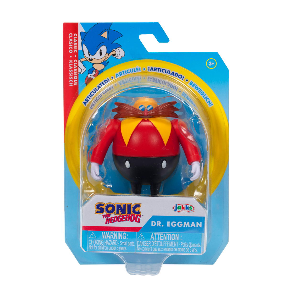 Ігрова фігурка Sonic The Hedgehog Доктор Еггман з артикуляцією — превʼю 6