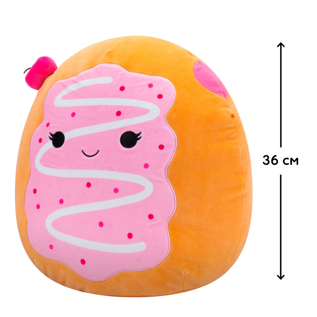 М'яка іграшка Squishmallows — Вишневий пончик Перл (Cherry Donut Pearl) — 36 cm — превʼю 9