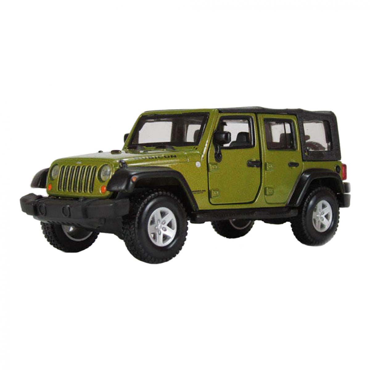 Автомодель Jeep Wrangler Unlimited Rubicon Bburago 1:32 металева — превʼю 7