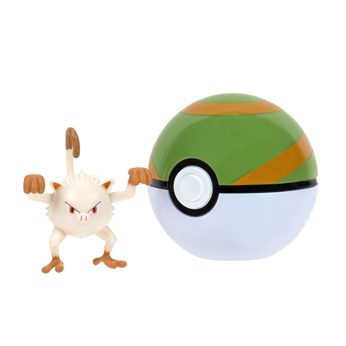 Ігровий набір Pokemon W14 Манкі з покеболом 5 см фігурка Jazwares Pokemon — превʼю 7
