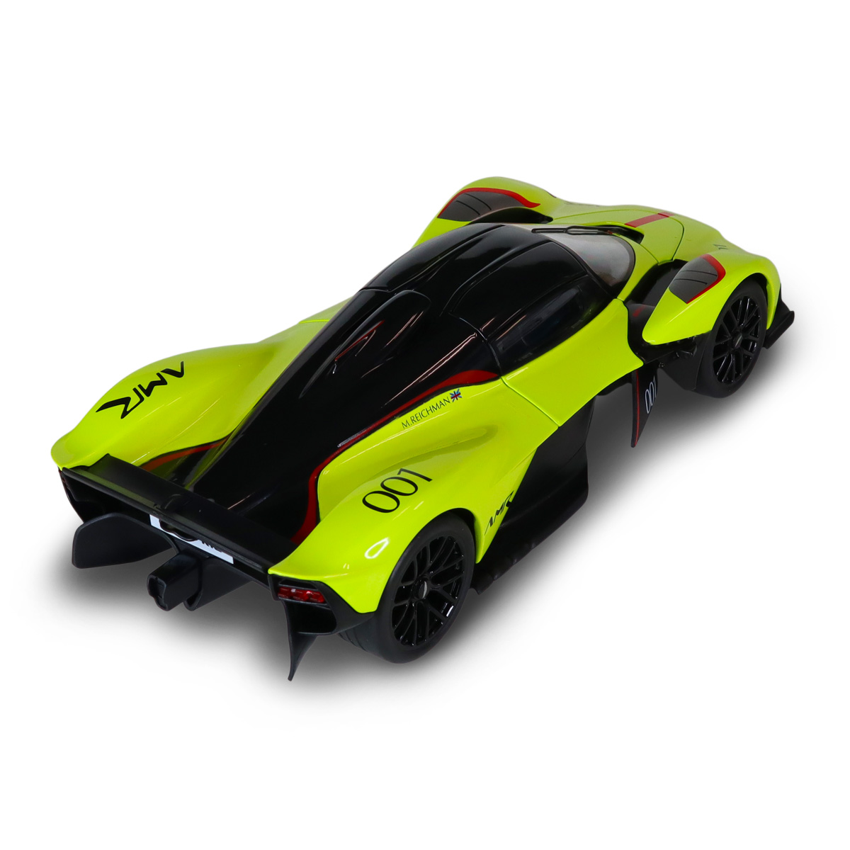Автомодель Aston Martin Valkyrie Techno Drive 1:18 Жовта металева — превʼю 28