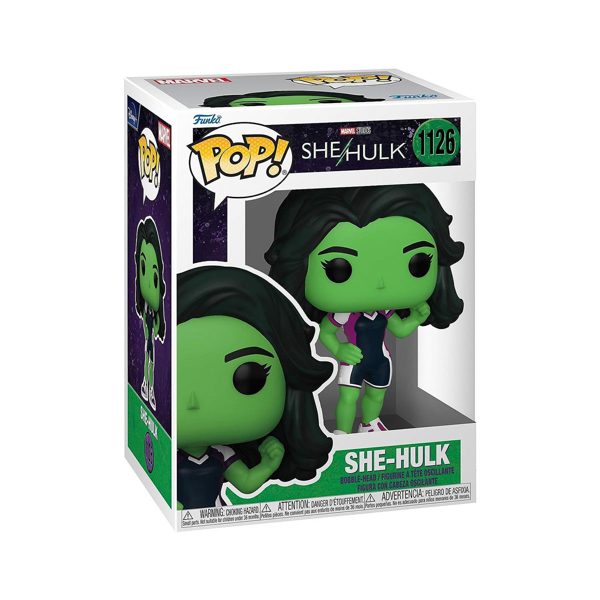 Колекційна фігурка Marvel She-Hulk - Funko POP Жінка-Галк - Різноколірна — превʼю 10