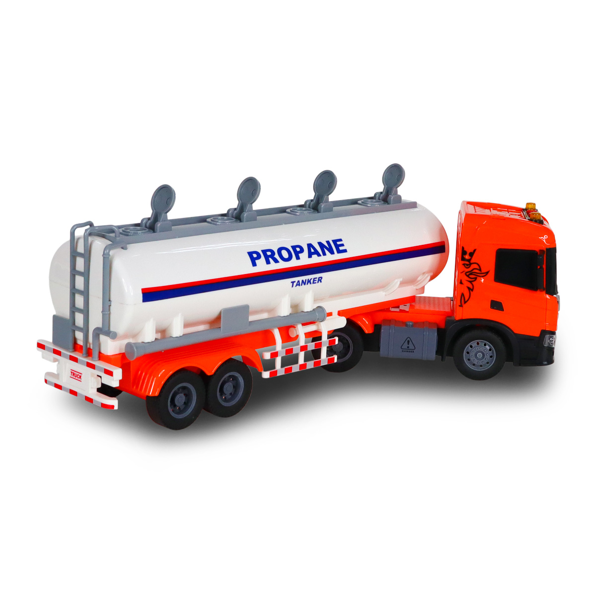 Автомодель Techno Drive Large Truck Автоцистерна Scania 42 см зі світлом та звуком — превʼю 27