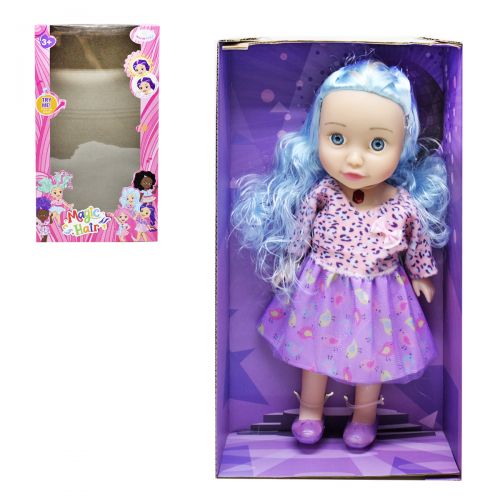 Лялька Warm Baby Magic hair 32 см зі звуковими ефектами Різнокольорова