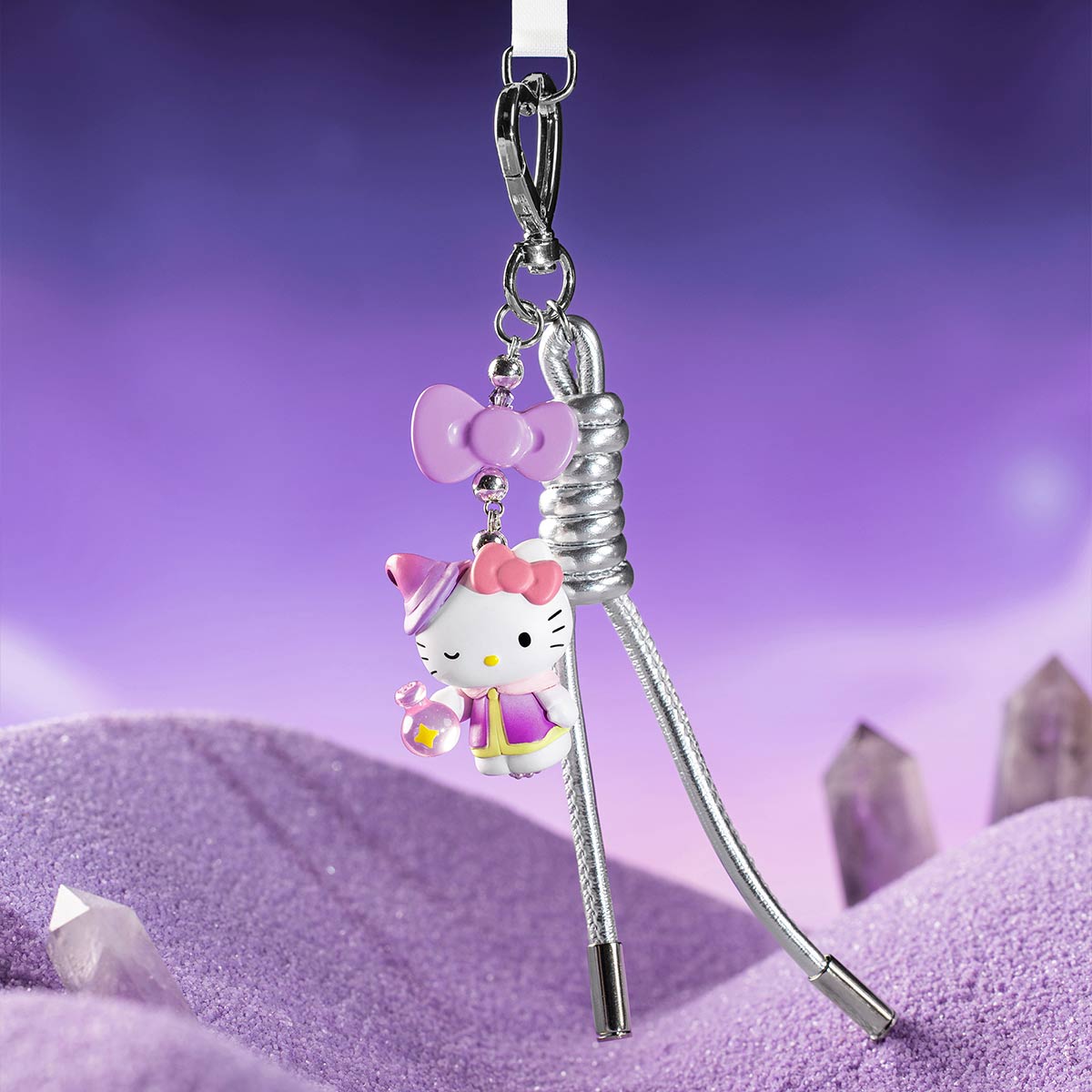 Підвіс для телефону Hello Kitty – Зоряний світ – Star World – Рожевий — превʼю 11