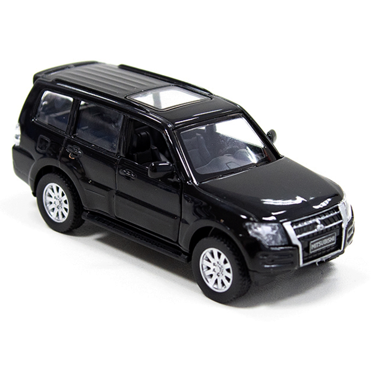 Автомодель Techno Drive Mitsubishi Pajero 4WD Turbo металева Чорна — превʼю 22