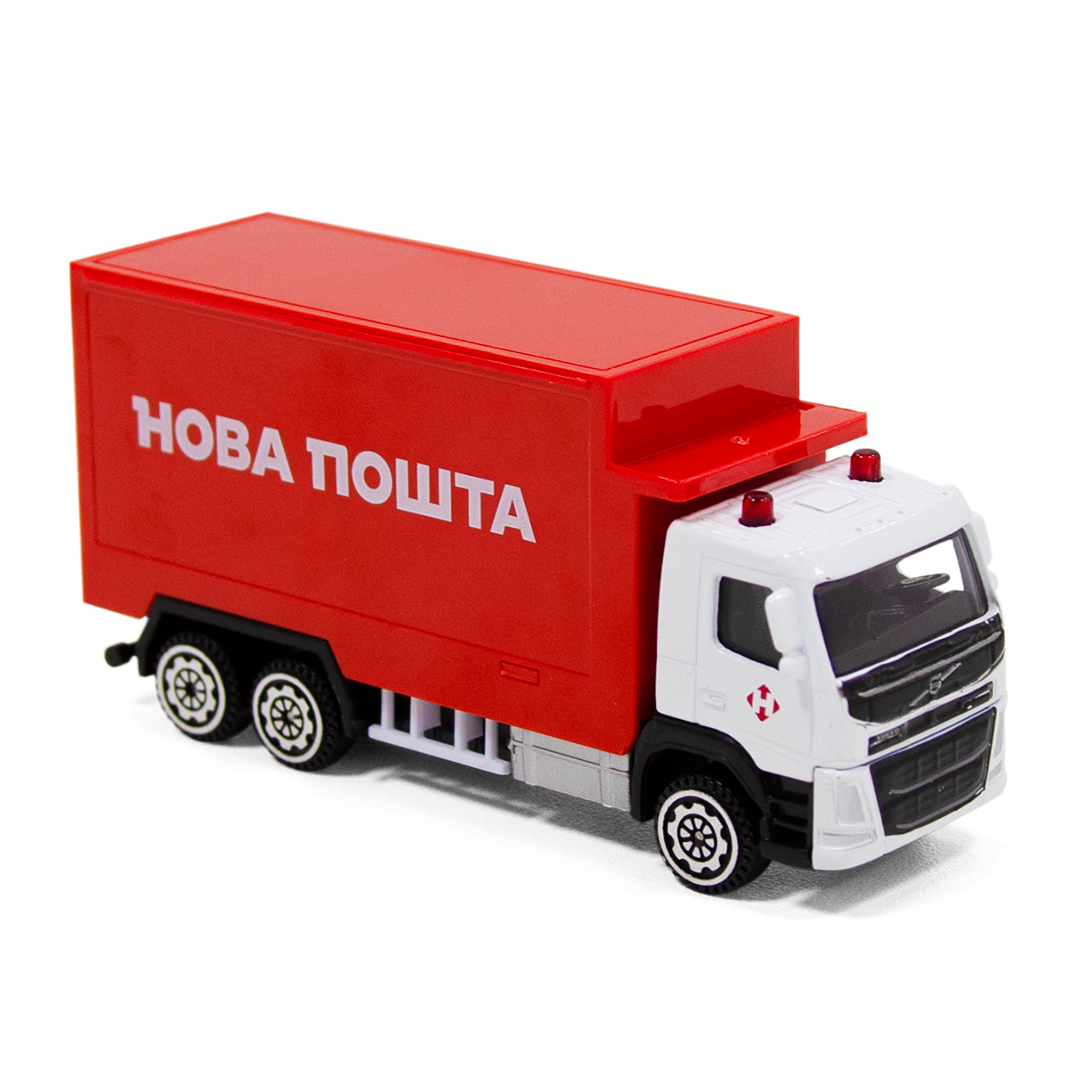 Автомодель Volvo Нова пошта металева 11 см — превʼю 9