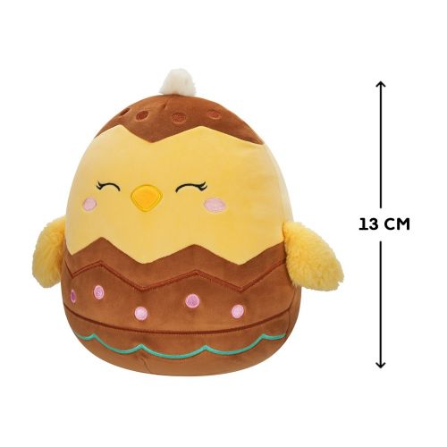М'яка іграшка Squishmallows Пташеня Еймі 13 см Різнобарвна — превʼю 2