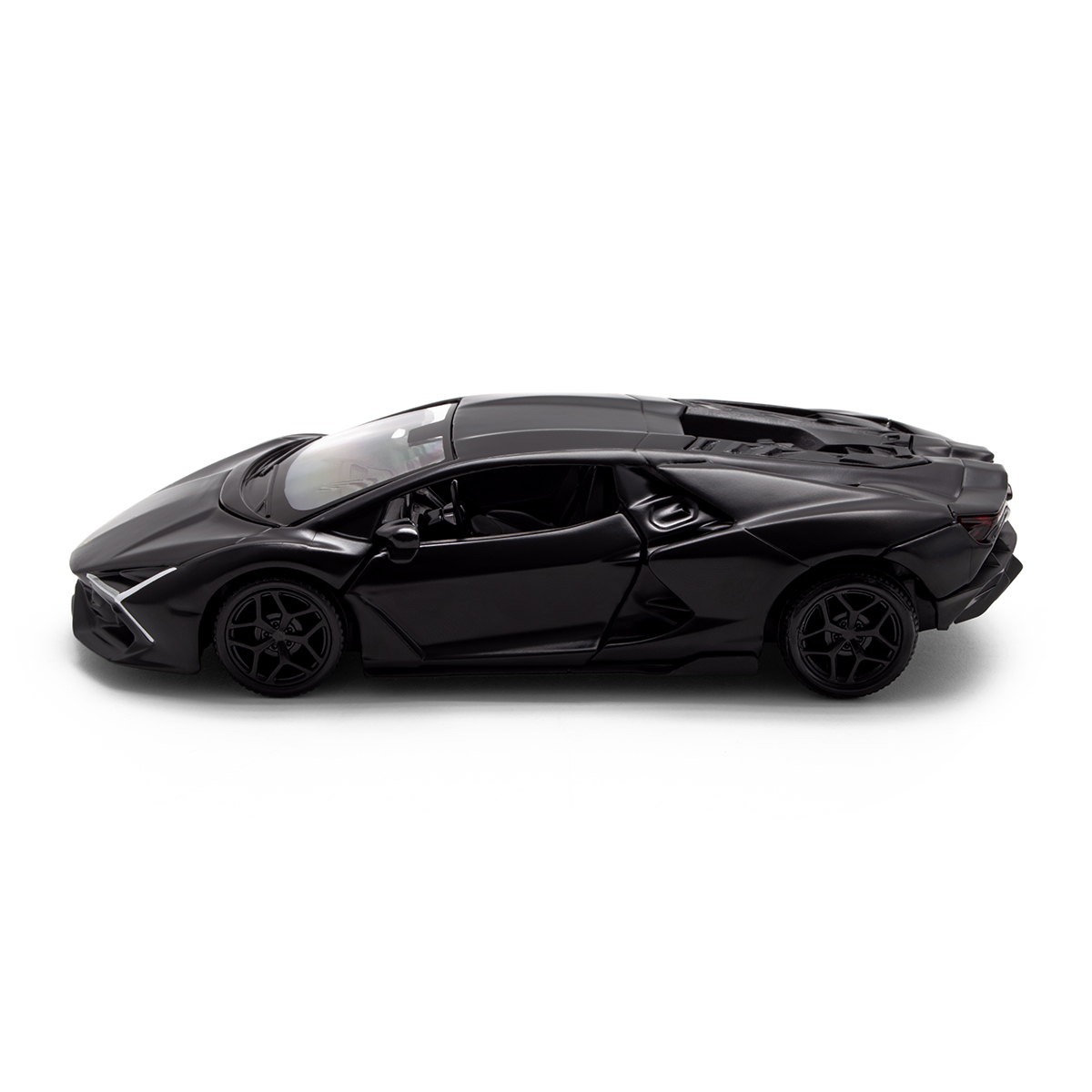 Автомодель Lamborghini Revuelto Techno Drive металева 1:39 Матова чорна — превʼю 23