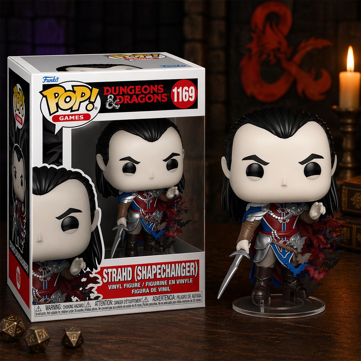 Колекційна ігрова фігурка Funko POP Dungeons and Dragons - Strahd von Zarovich — превʼю 6