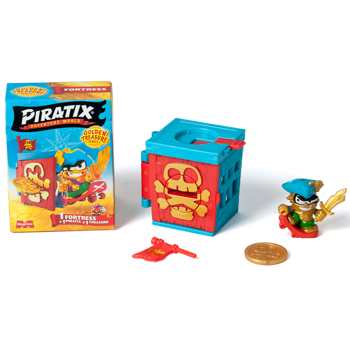 Ігровий набір Фортеця Piratix Golden Treasure дитячий 6 см для пригод — превʼю 9