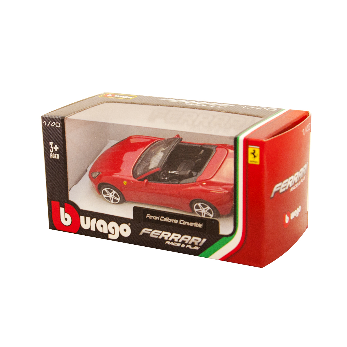 Автомодель Ferrari Bburago 1:43 металева колекційна — превʼю 17