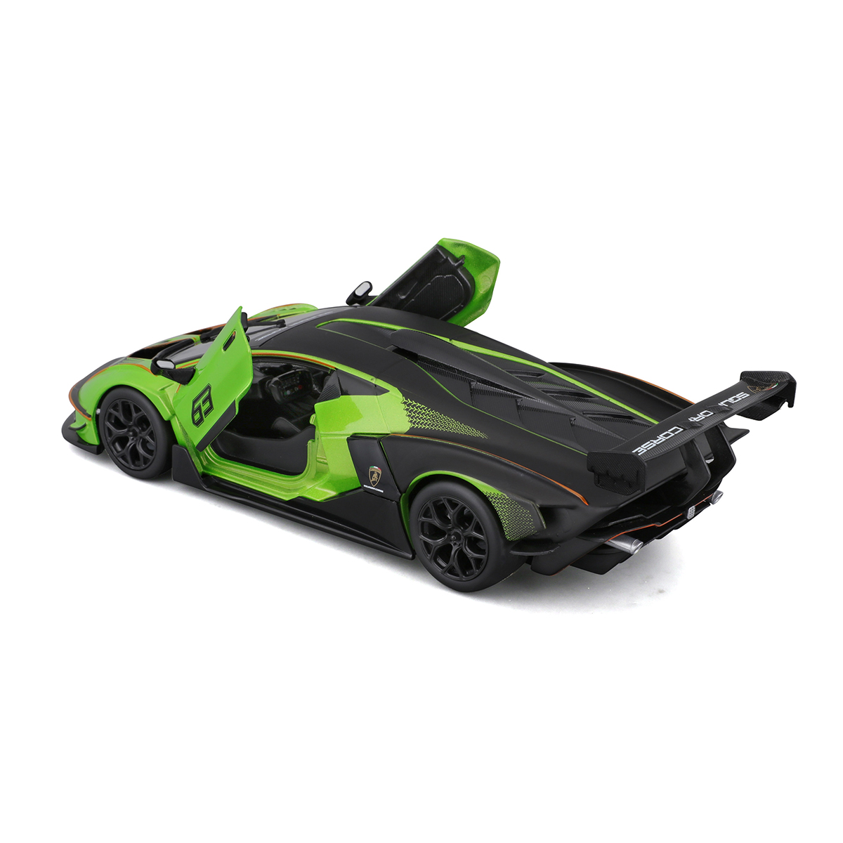 Колекційна автомодель Lamborghini Essenza SCV12 Bburago 1:24 Зелена — превʼю 14