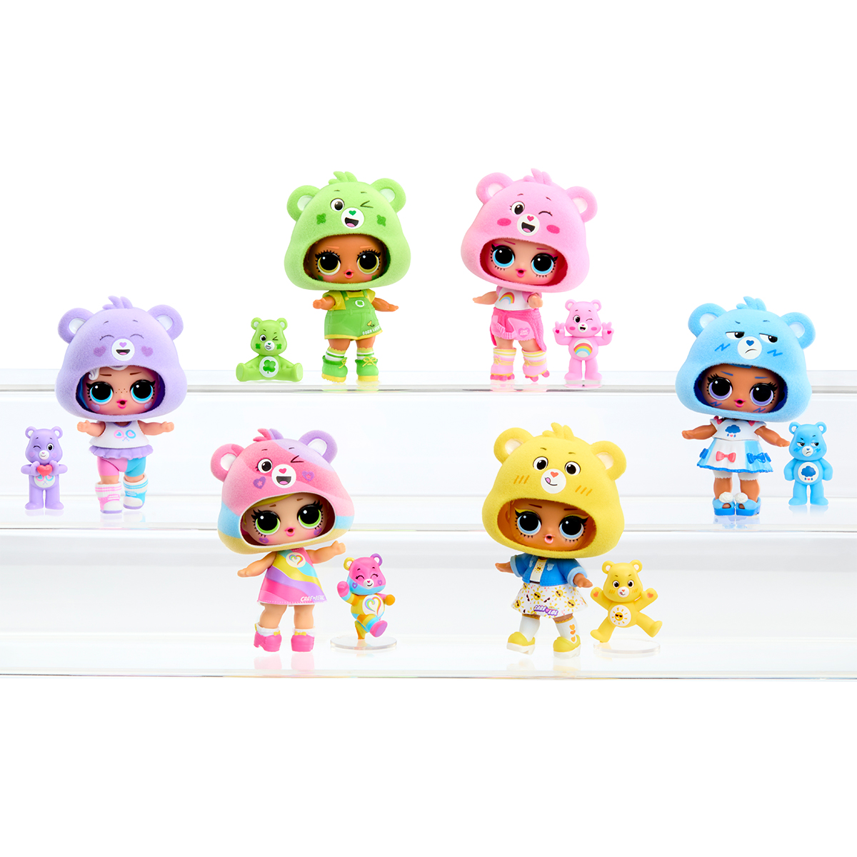 Лялька LOL Surprise Loves Care Bears з сюрпризами 7 в 1 — превʼю 14