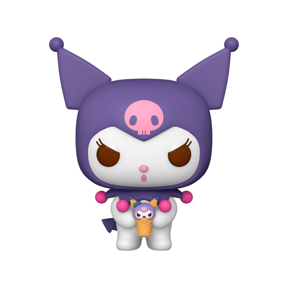 Колекційна ігрова фігурка Funko POP - Kuromi Sanrio аніме персонаж Чорно-біла — превʼю 4