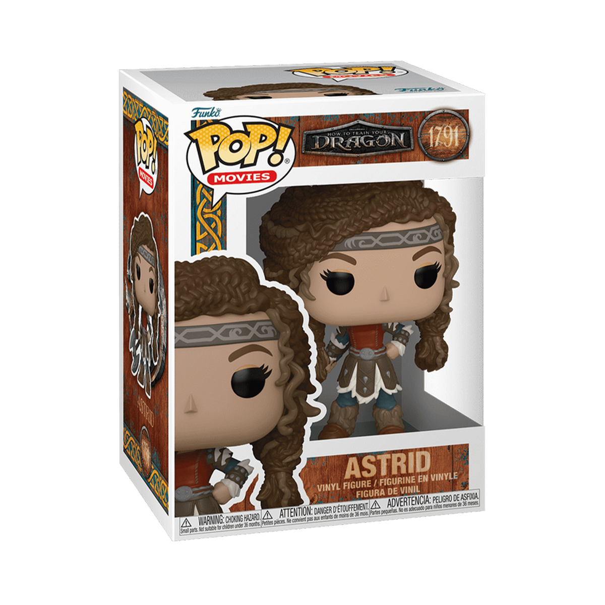 Колекційна ігрова фігурка Funko Pop Як приручити дракона - Астрід Astrid — превʼю 3