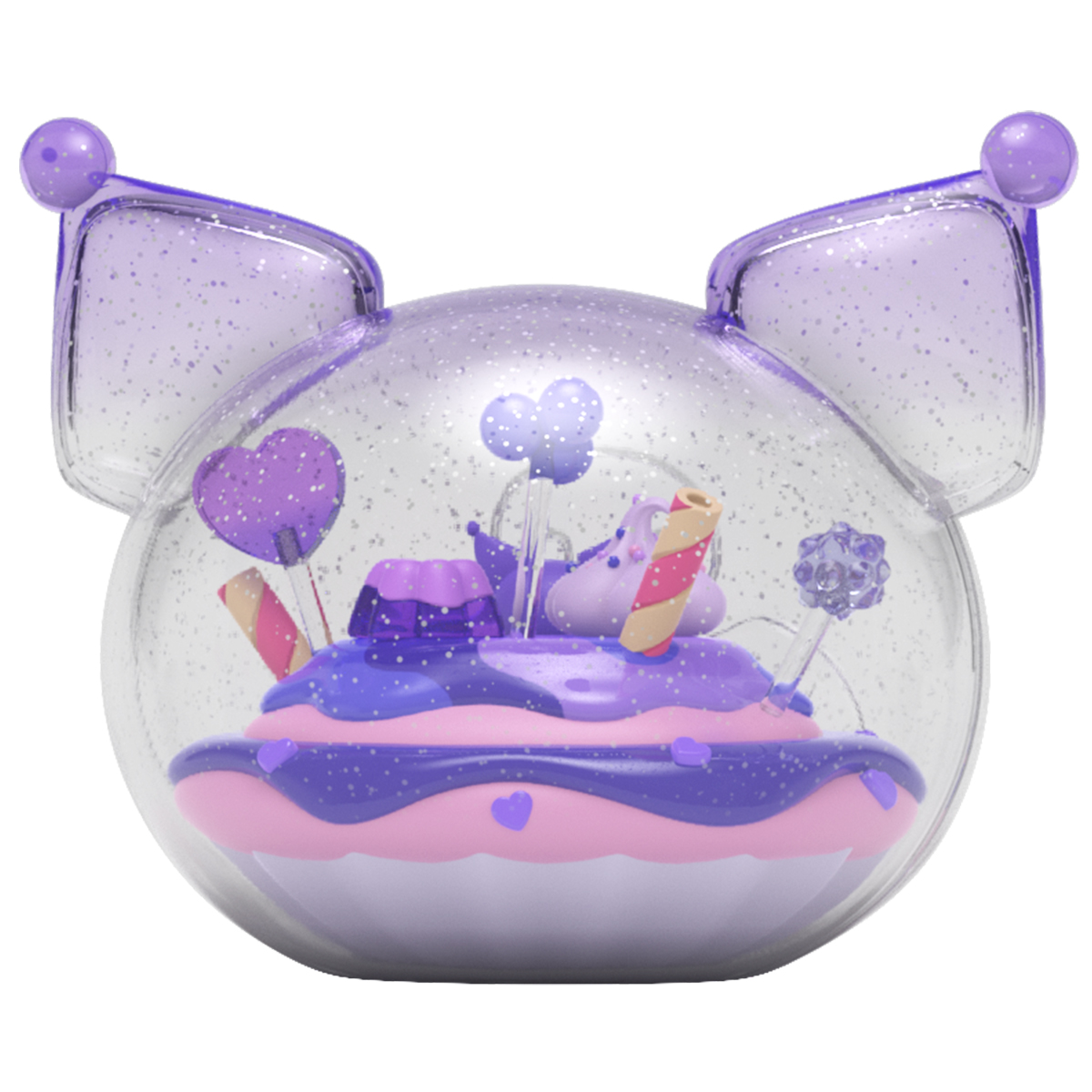 Колекційна фігурка Mighty Jaxx Kandyland Sanrio Куромі 12 см Фіолетовий — превʼю 11
