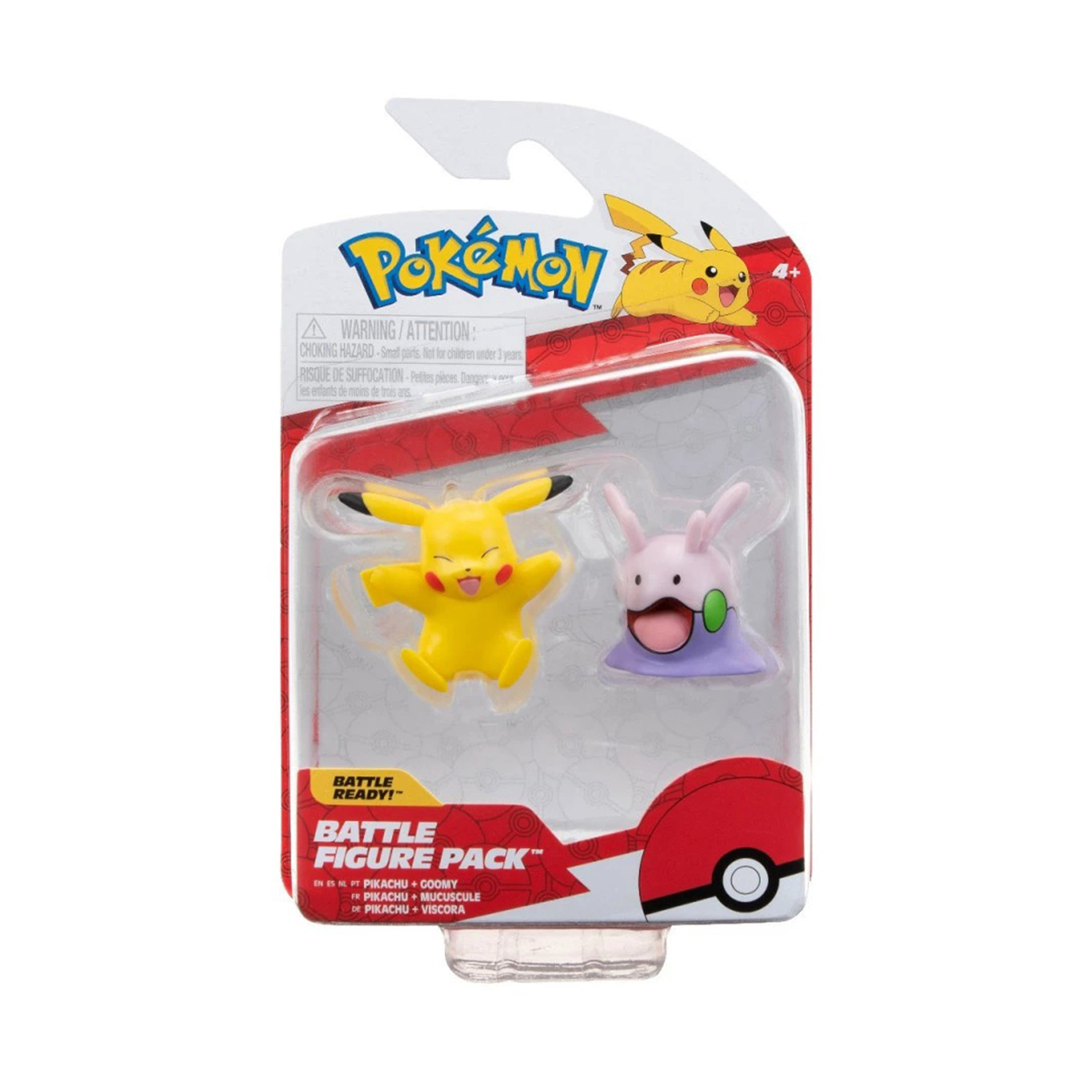 Набір ігрових фігурок Pokemon Гумі та Пікачу 2 шт — превʼю 3