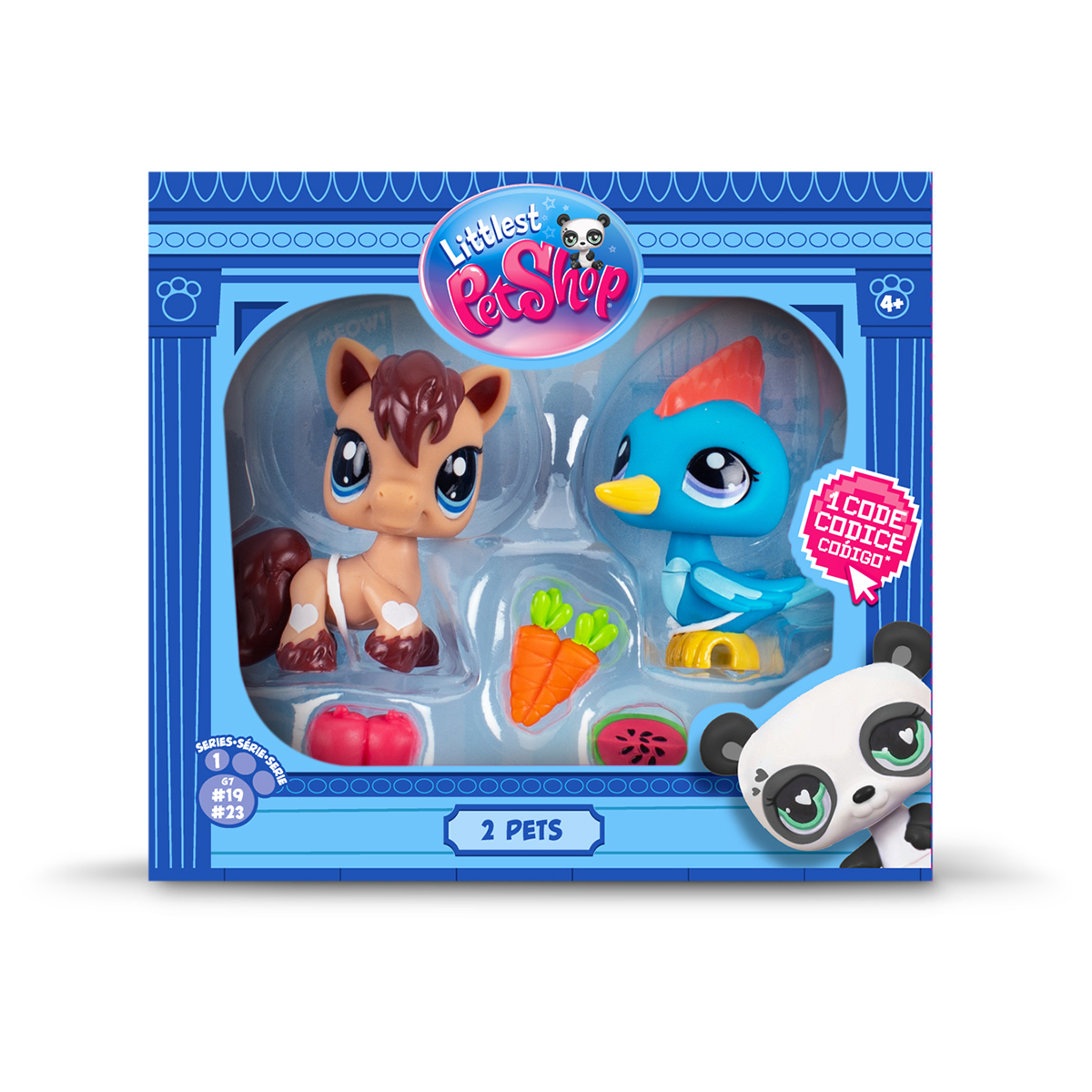 Ігровий набір Littlest Pet Shop Фермерська фієста з фігурками та кодом Roblox