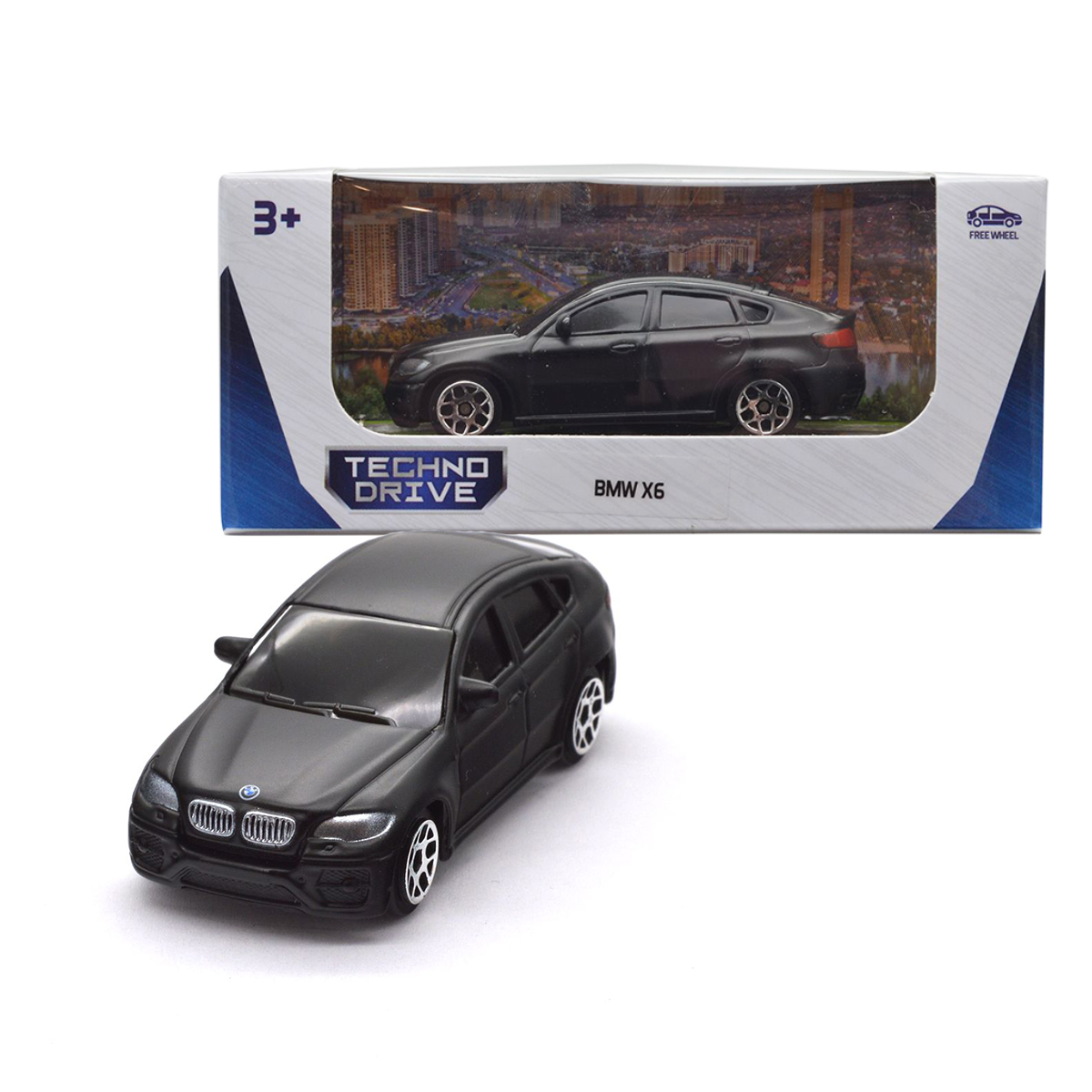 Автомодель TechnoDrive 1:64 металева в асортименті — превʼю 17