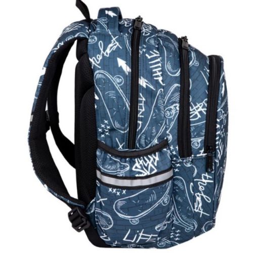 Рюкзак молодіжний CoolPack JERRY STREET LIFE 39x28x15 см Різнобарвний — превʼю 2