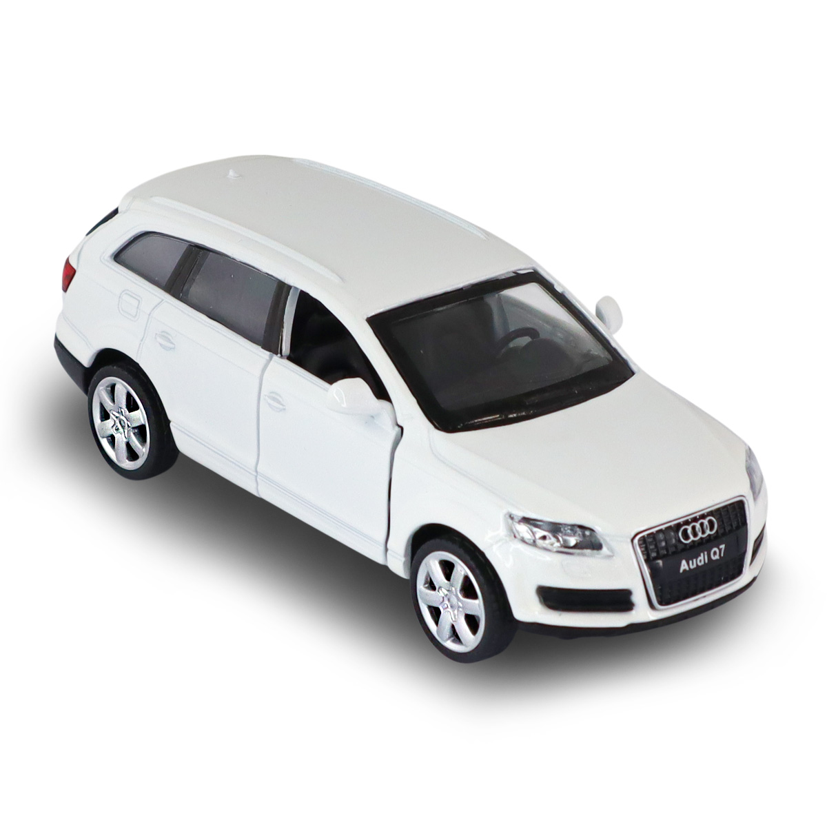 Автомодель Audi Q7 металева 1:43 Techno Drive Біла — превʼю 28