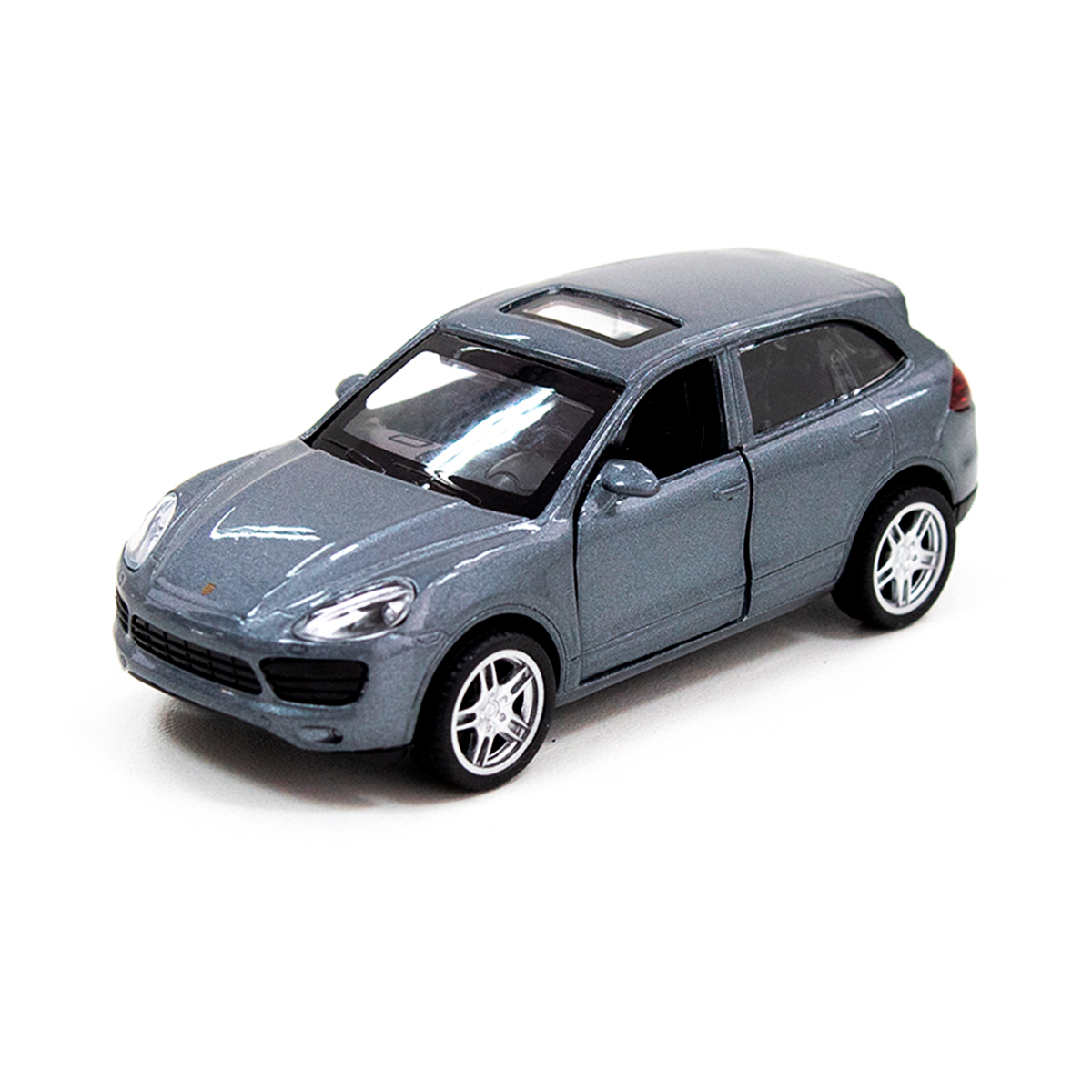 Автомодель TechnoDrive Porsche Cayenne S срібляста металева 1:32