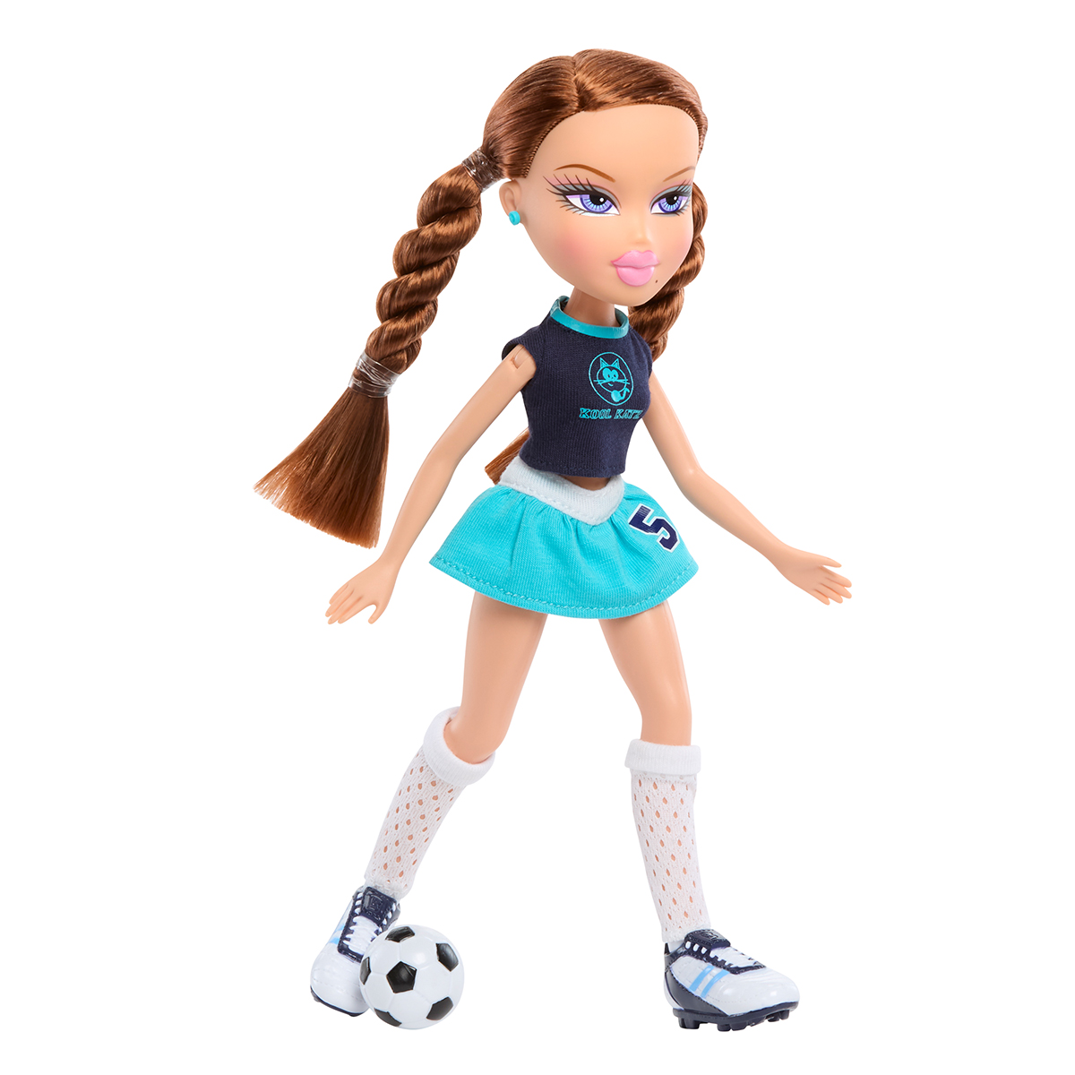 Ігровий набір Bratz Play Sportz Футболістка Роксі 29 см з аксесуарами — превʼю 10