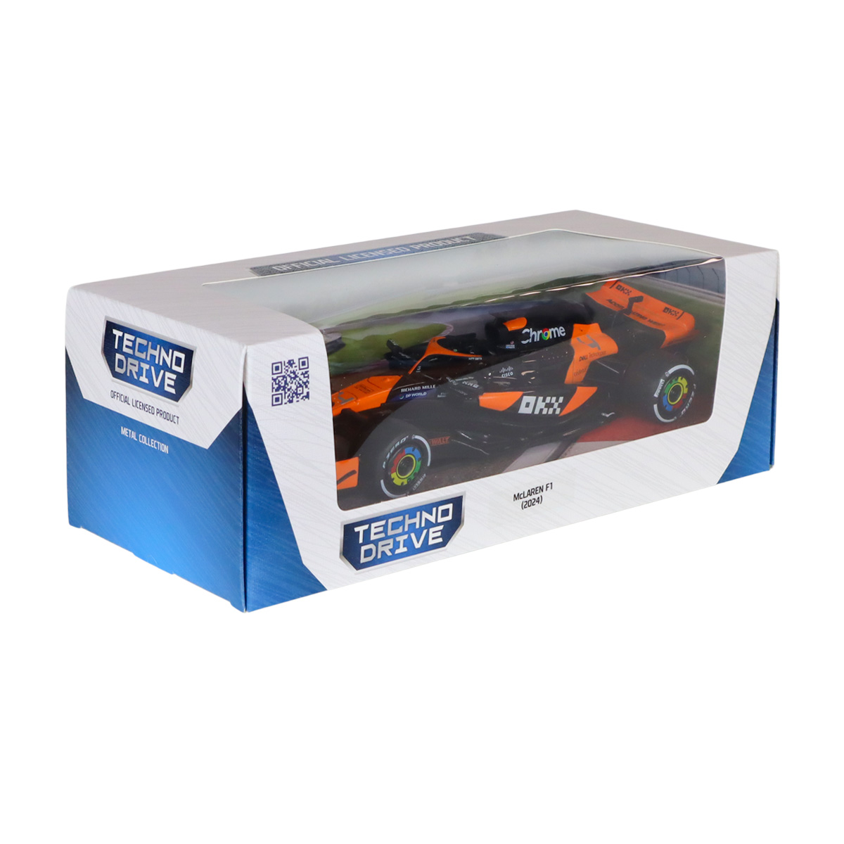 Автомодель McLaren F1 2024 Techno Drive 1:24 Помаранчева — превʼю 21