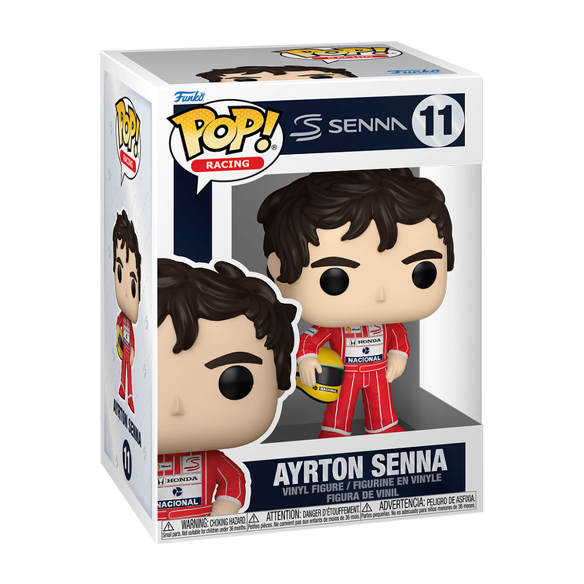 Ігрова фігурка колекційна Funko POP Ayrton Senna - Айртон Сенна Формула-1 — превʼю 3