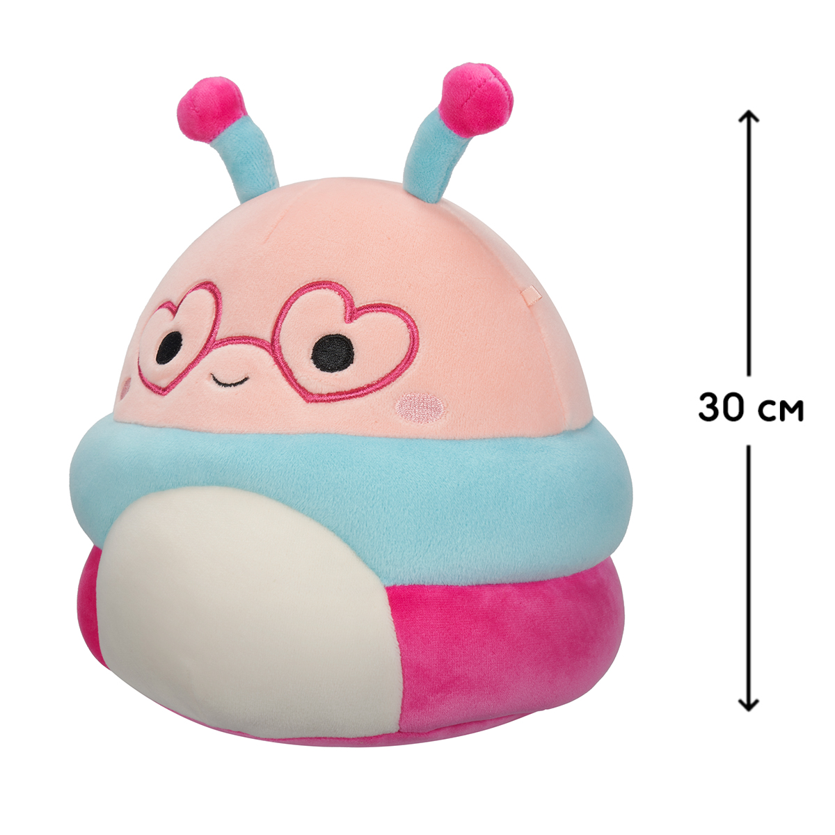 М'яка іграшка Squishmallows – Гусениця Гріффіт (Griffith) – 30 см — превʼю 6