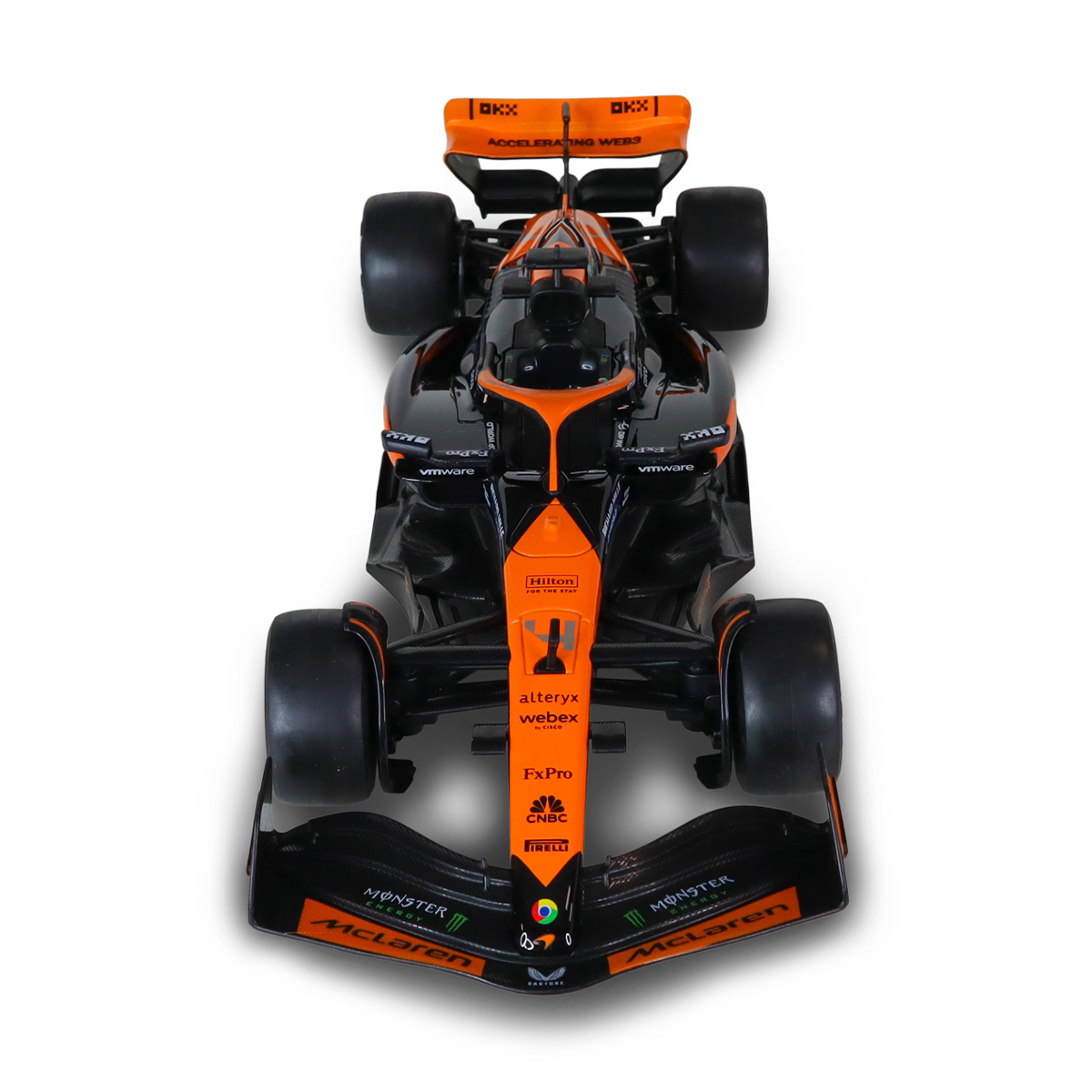 Колекційна автомодель McLaren F1 2024 Techno Drive 1:18 металева Помаранчева — превʼю 31