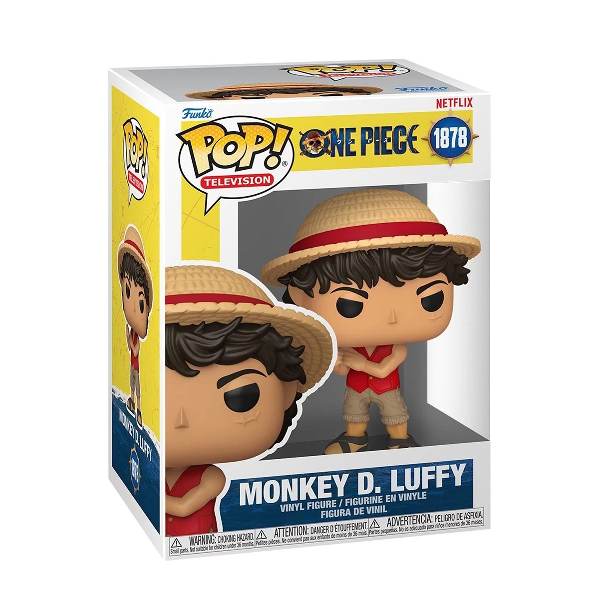 Колекційна ігрова фігурка аніме Funko POP One Piece Luffy - Луффі — превʼю 4