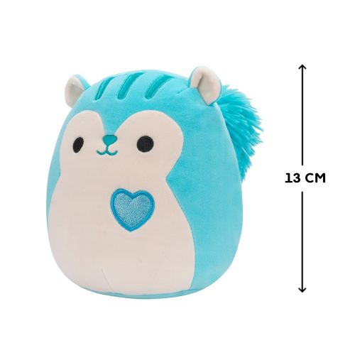 М'яка іграшка Squishmallows Білка Сантьяго 13 см Різнобарвна — превʼю 2