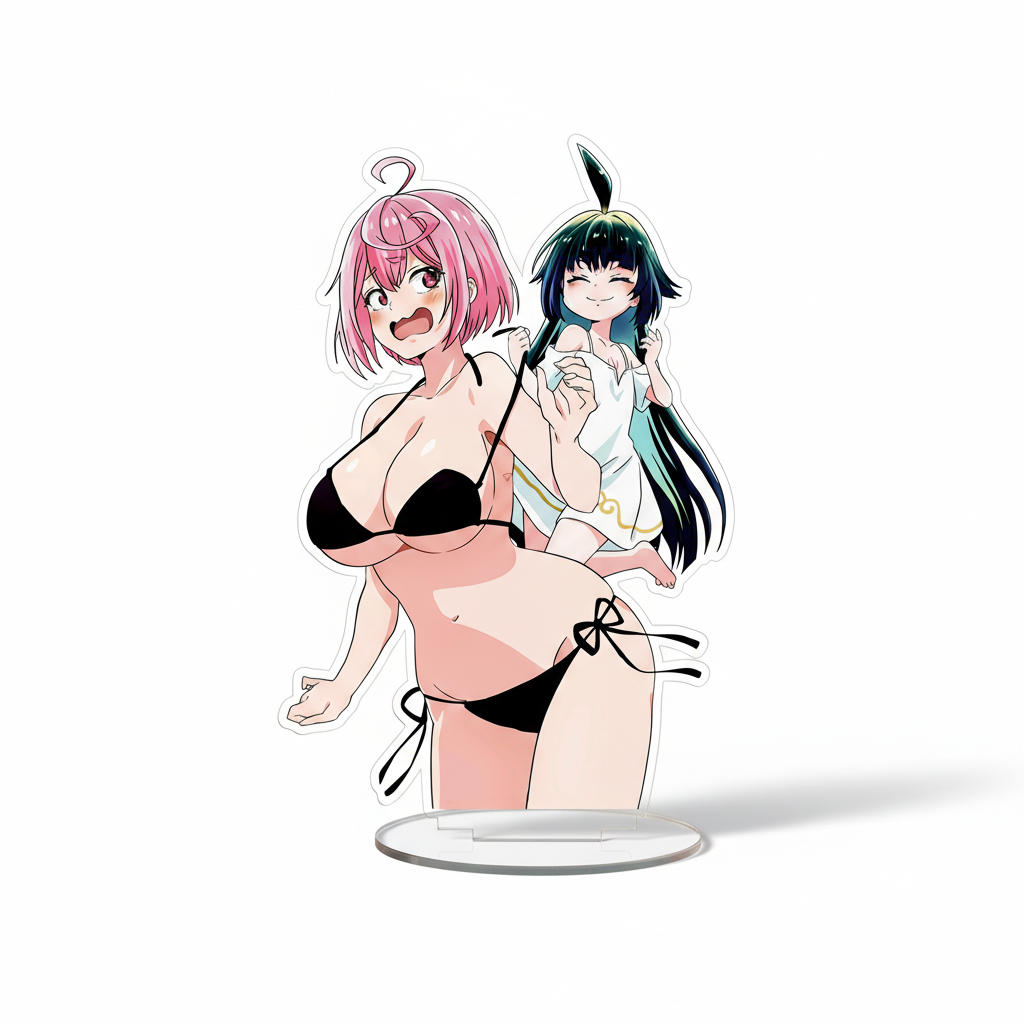 Акрилова фігурка Діяльність бога у світі без богів Kaminaki Sekai no Kamisama Katsudou 150 x 50 мм 37792 — превʼю 3