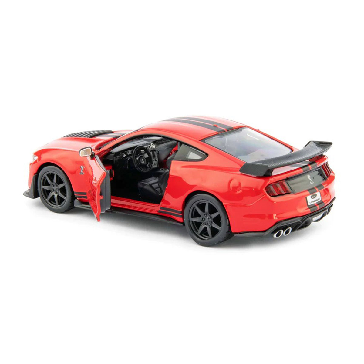 Автомодель Ford Shelby GT500 Bburago Street Fire 1:32 Червона — превʼю 11