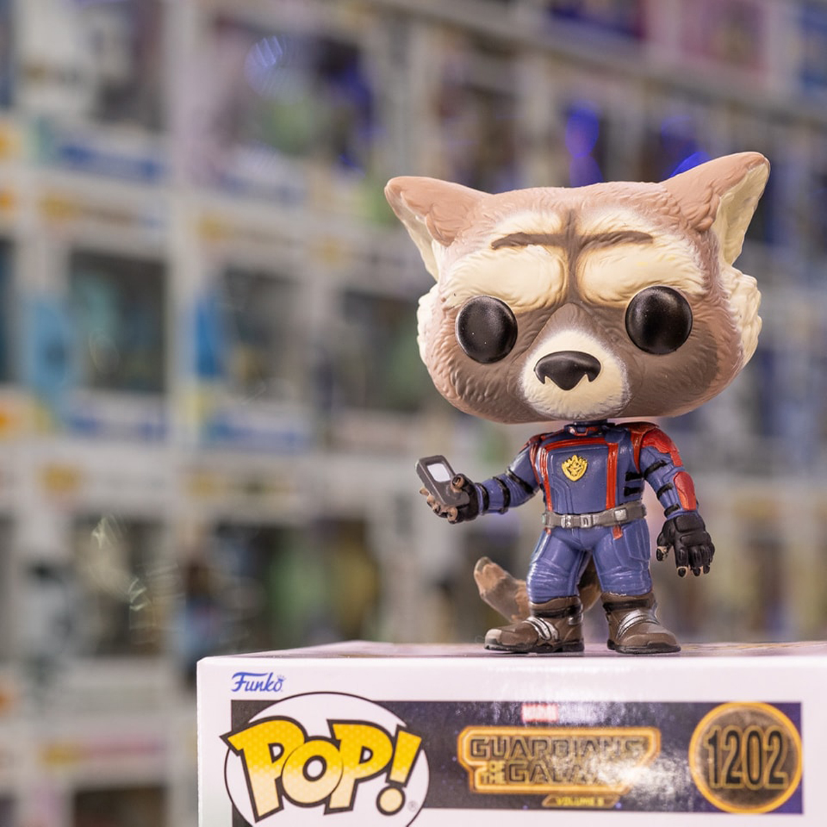 Фігурка Funko Pop — Єнот Ракета (Rocket Raccoon) — 9,6 см — превʼю 7