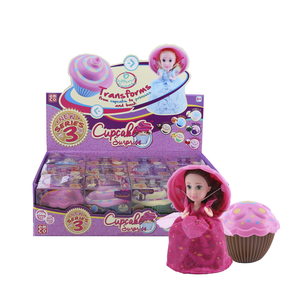 Лялька-сюрприз Cupcake Surprise S3 з ароматом 15 см — превʼю 14
