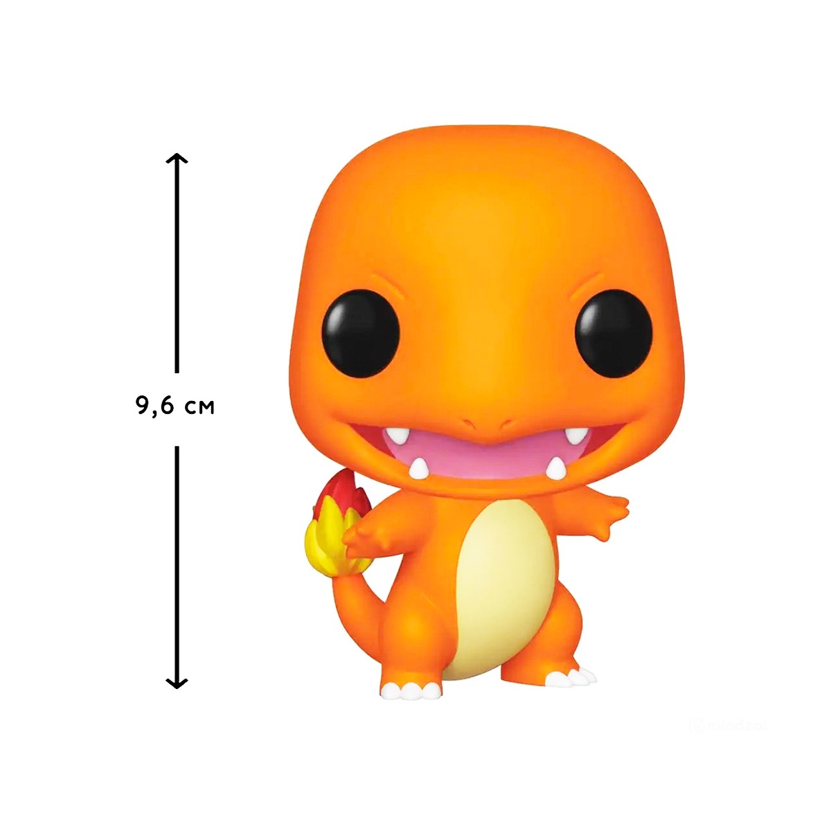 Колекційна ігрова фігурка Покемон - Charmander Funko POP Аніме Помаранчевий — превʼю 10