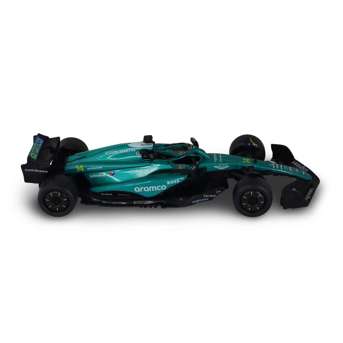 Автомодель Techno Drive Aston Martin F1 2024 металева 1:24 Бірюзова — превʼю 27