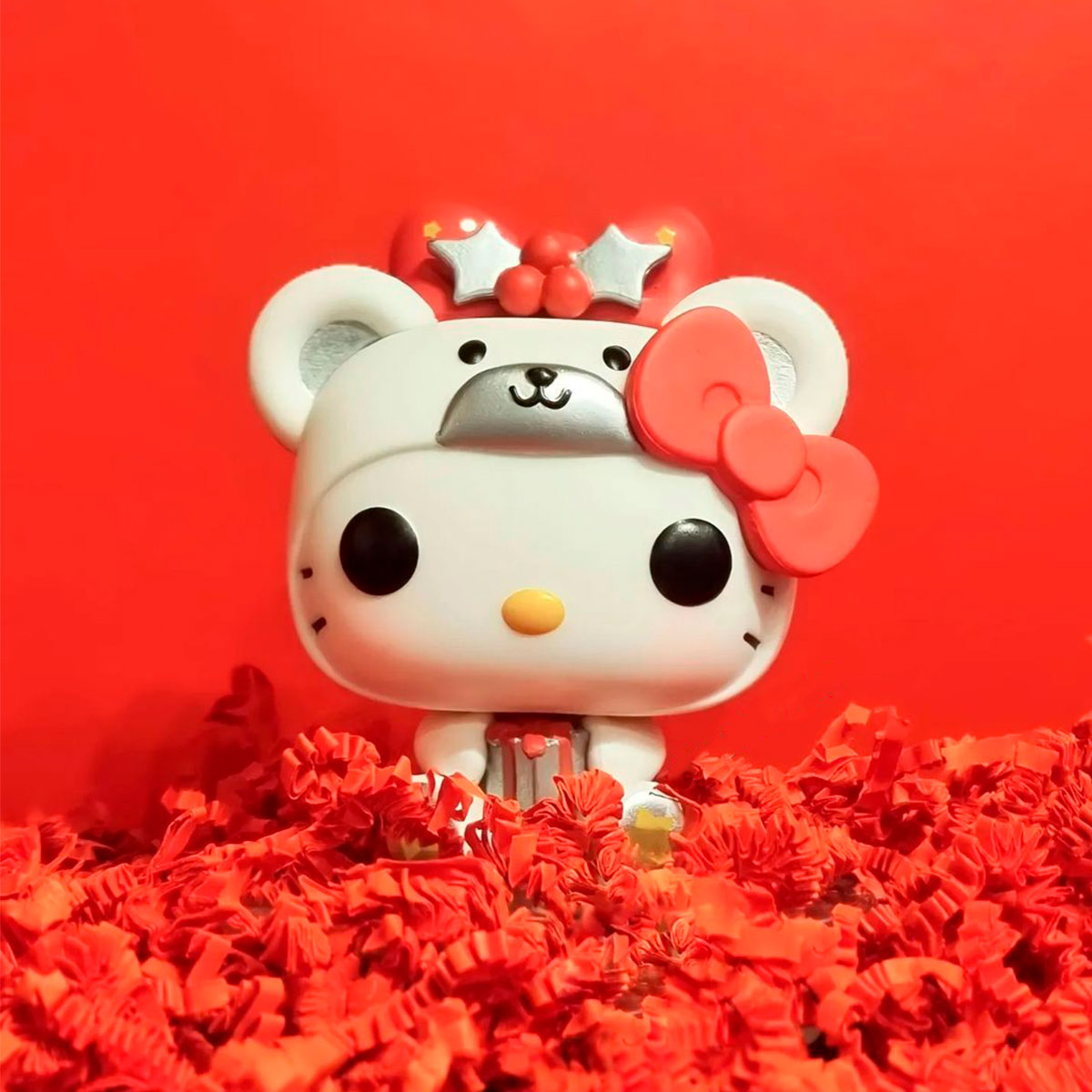 Колекційна ігрова фігурка Funko Pop - Hello Kitty у костюмі ведмедя Багатоколірна — превʼю 9