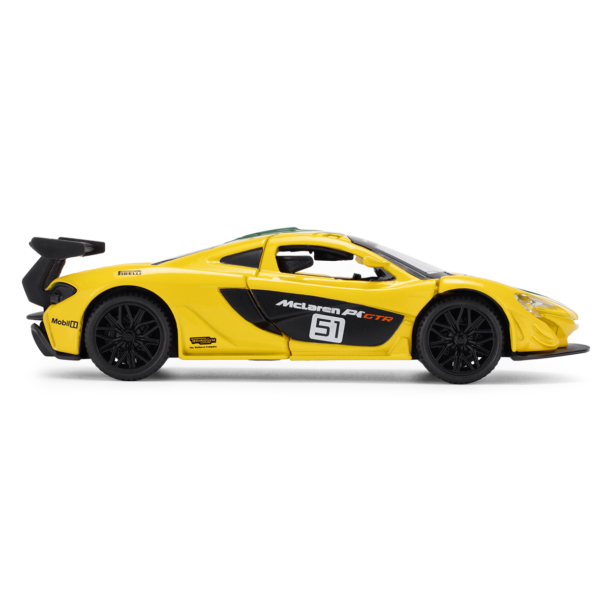 Автомодель McLaren P1 Techno Drive 1:24 Жовта — превʼю 25