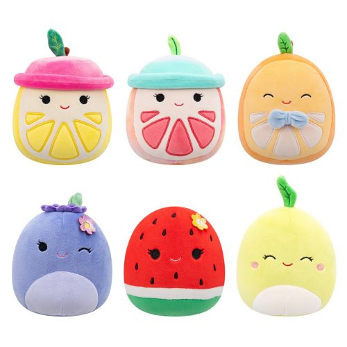 М'яка іграшка-сюрприз Squishmallows Веселі фруктики 13 см різнобарвна — превʼю 3