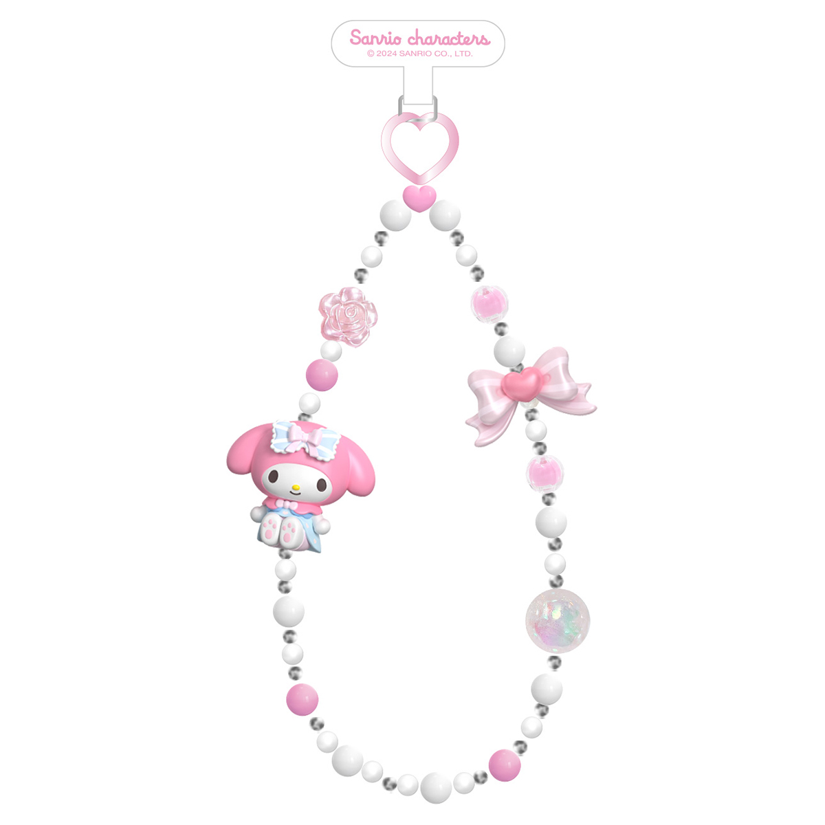 Ланцюжок для телефону Pop Top Hello Kitty та друзі Рожевий-Білий 18 см — превʼю 13