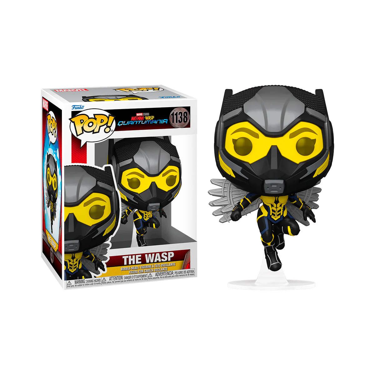 Колекційна фігурка Funko Pop Ant-Man and the Wasp - The Wasp - Оса — превʼю 7